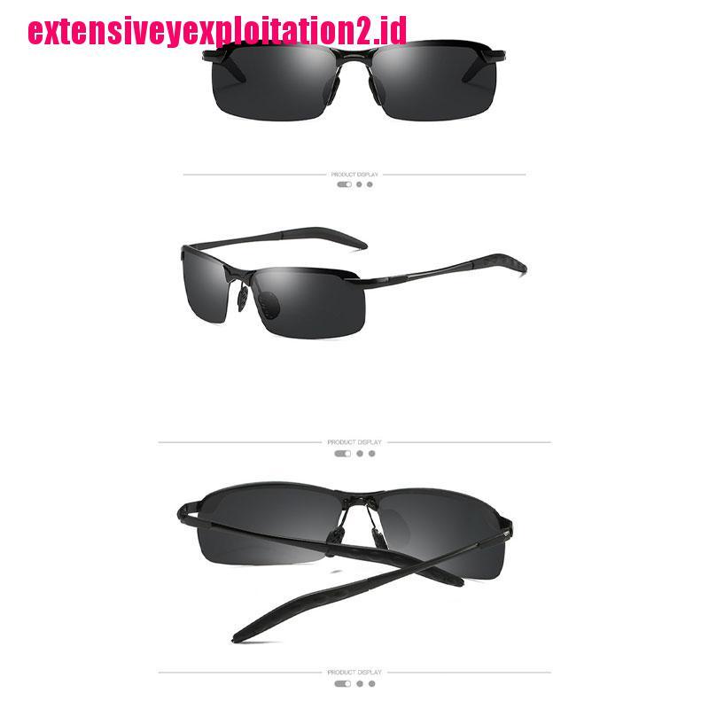 &lt; E2id &amp; &gt; Kacamata Hitam Polarized Photochromic Dengan Night Vision Untuk Berkendara / Memancing