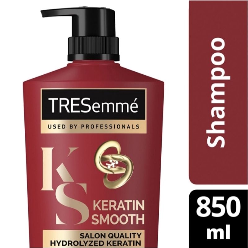 (850 ml) tresemme keratin smooth shampoo