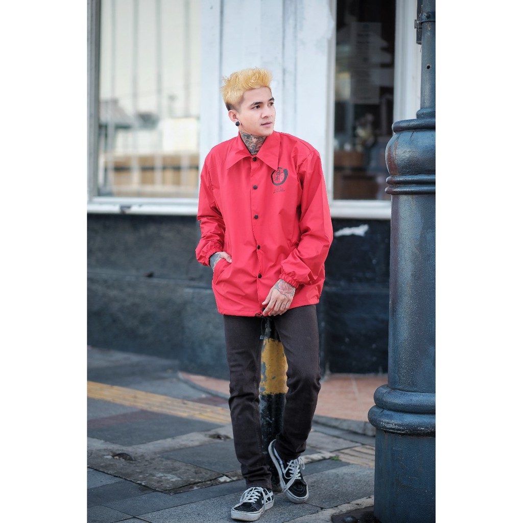 COD BAYAR DITEMPAT Jaket coach pria genius -jaket pria genius