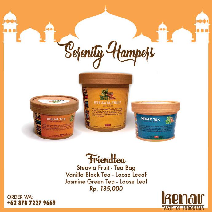 

[[BISA COD]] Hamper Steavia Friendtea|Steavia Fruit|Jasmine Green Tea|Vanilla BT CUCI GUDANG Kode