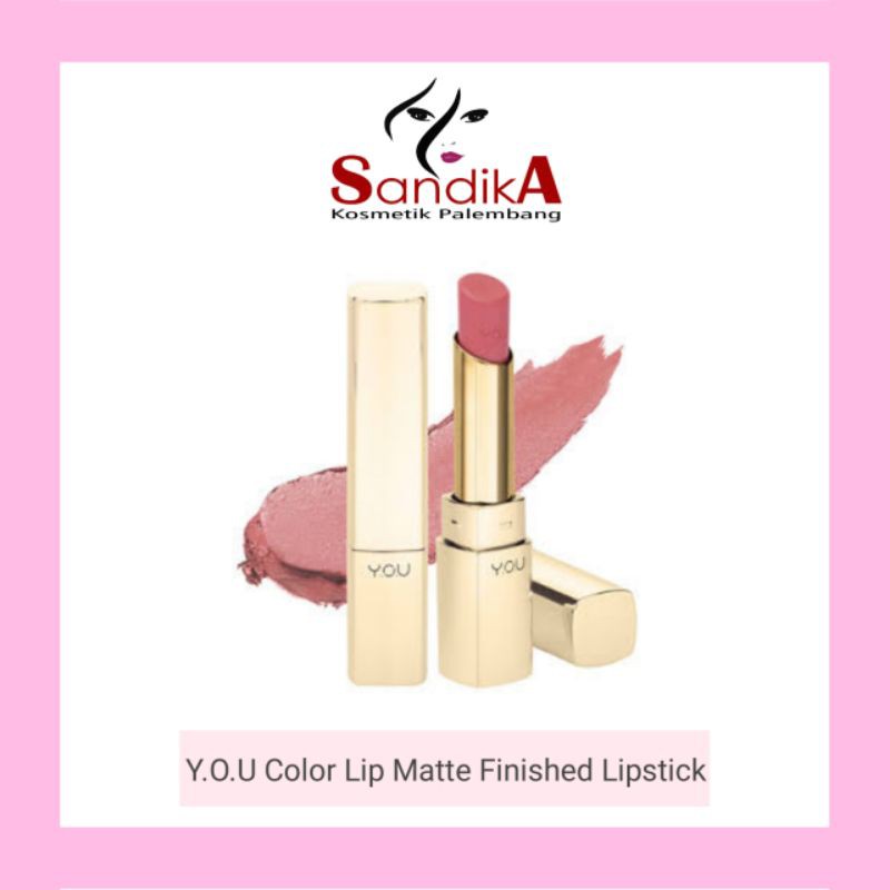 Y.O.U Color Lip Matte Finished Lipstick (100% Original)