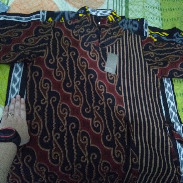 Tunik Batik Zipper Terbaru | Tunik Kekinian