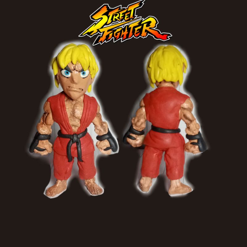 mainan mini figure ken STREET FIGHTER