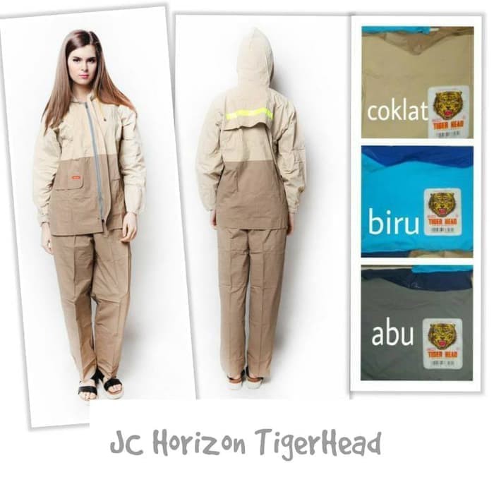 JAS HUJAN STELAN Tiger Head Horizon  68327 Shopee Indonesia