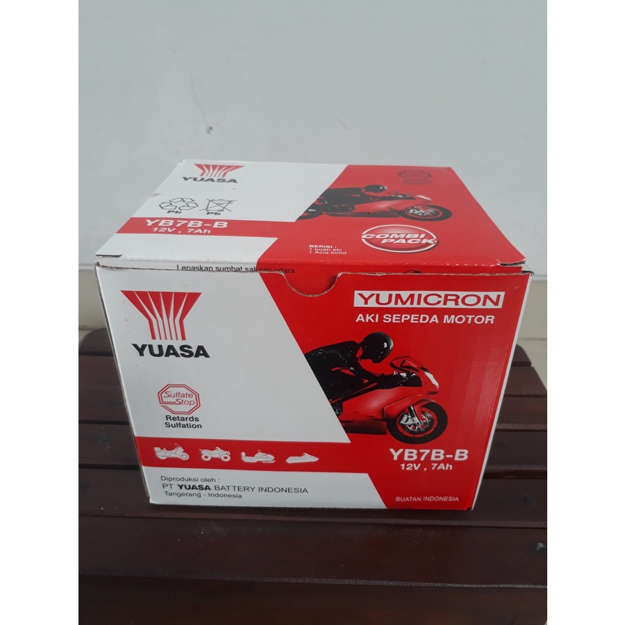 Aki YUASA YB7B-B TIGER SCORPIO