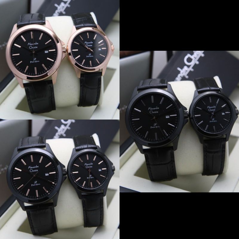 Jam Tangan Couple Terbaru Alexandre Christie 1026 AC1026 (ORIGINAL)