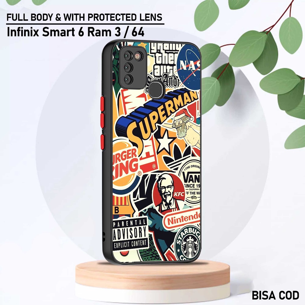 Sukses Case INFINIX SMART 6 RAM 3 - Softcase Dove Infinix Smart 6 Ram 3 - Silikon Hp Infinix  - Sili