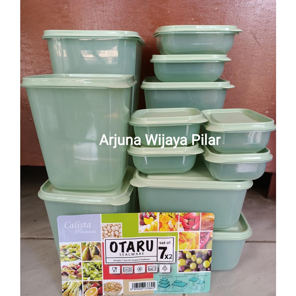 TOPLES OTARU set of 14Pcs, Calista BPA FREE +kerdus &amp; Bubblewrap