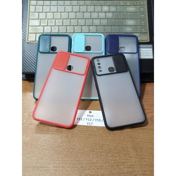 Vivo Y11/Y12/Y15/Y17 CASE BUMPER CHOICE+PROTEKTOR PENUTUP KAMERA