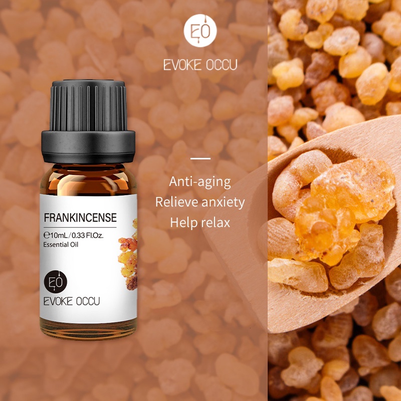 Evoke Occu - Frankincense 10ml Essential Oil Minyak Aroma Terapi Diffuser Humidifier Natural Relax Fresh Candle Soap Bath Aromatherapy