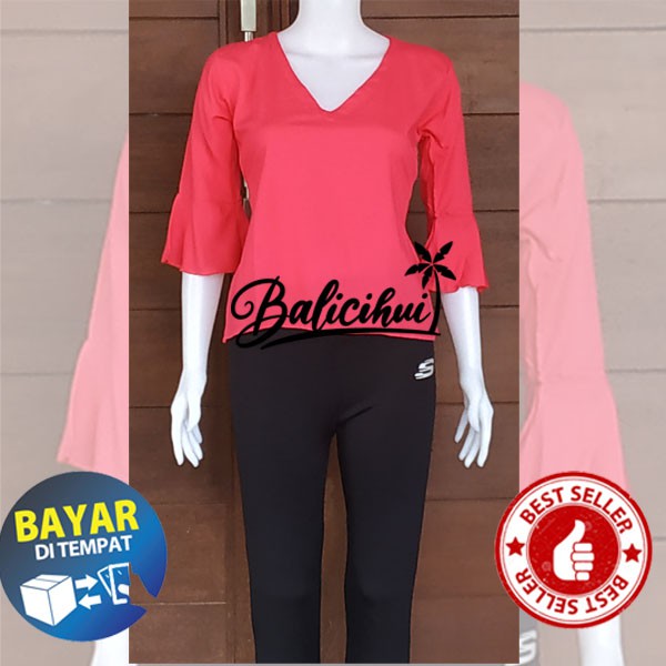 Balicihui Top Lolita Atasan Lolita Atasan Bali Blus Bali Baju Santai Baju Kantor