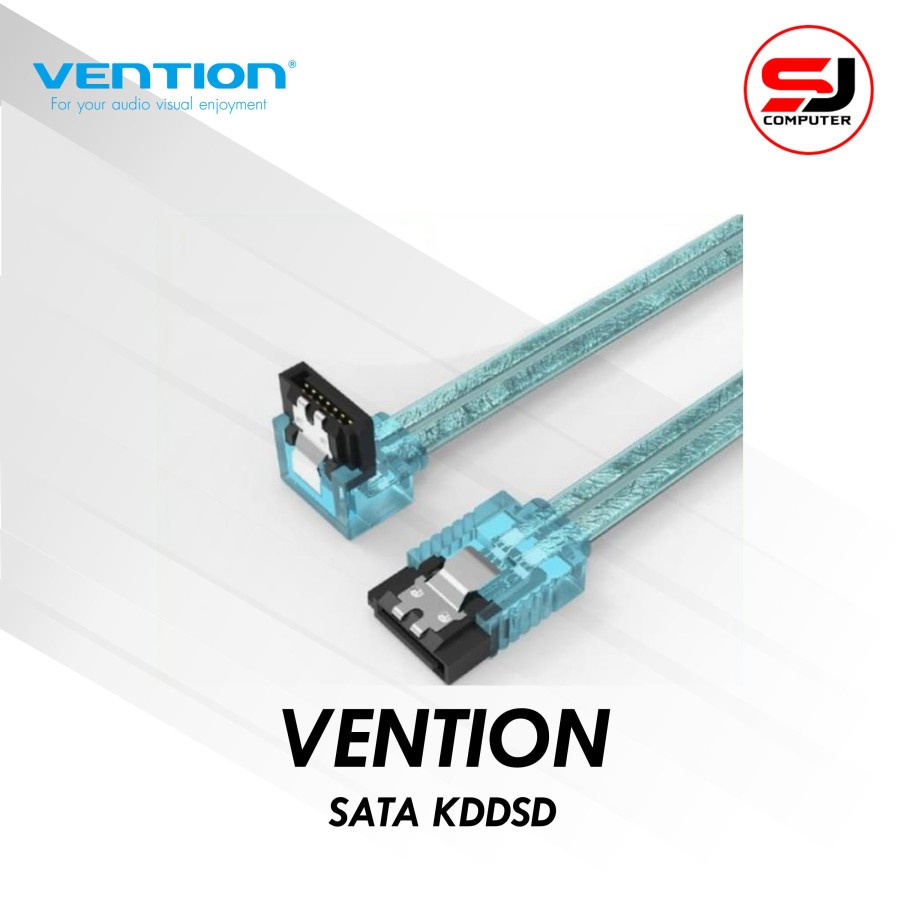 Vention KDDSD kabel Sata 3.0 6Gbps High Speed Premium Quality-BiruMuda