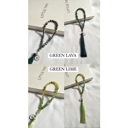 LITTLETWO  TASBIH Batu 33 BUTIR size 6mm