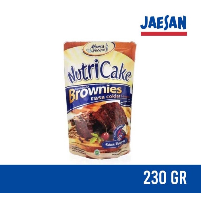 

MURAH NUTRI CAKE BROWNIES KUKUS PANGGANG COKELAT 230GR nutricake chocolate