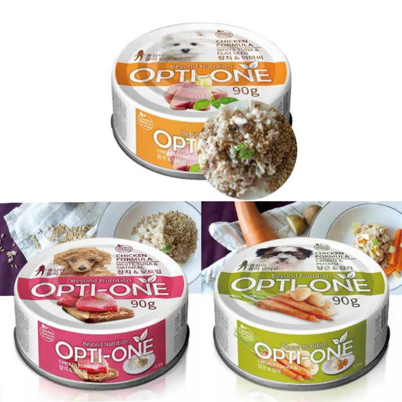 SAJO OPTI-ONE Chicken DOG FOOD 90gr Makanan Anjing