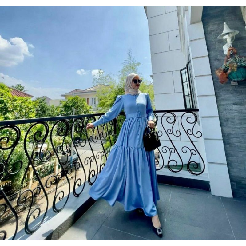 Fatia Dress MK/Maxy misskami original/Dress perempuan/fashion terbaru/MK eid series 2022