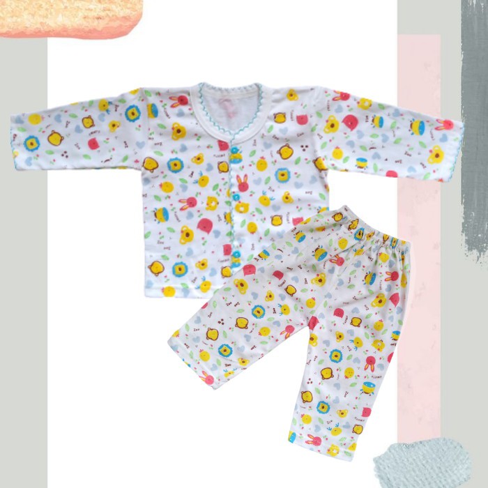 Baju Anak Perempuan | Setelan Piyama Bayi Perempuan | Piyama Bayi Perempuan Print