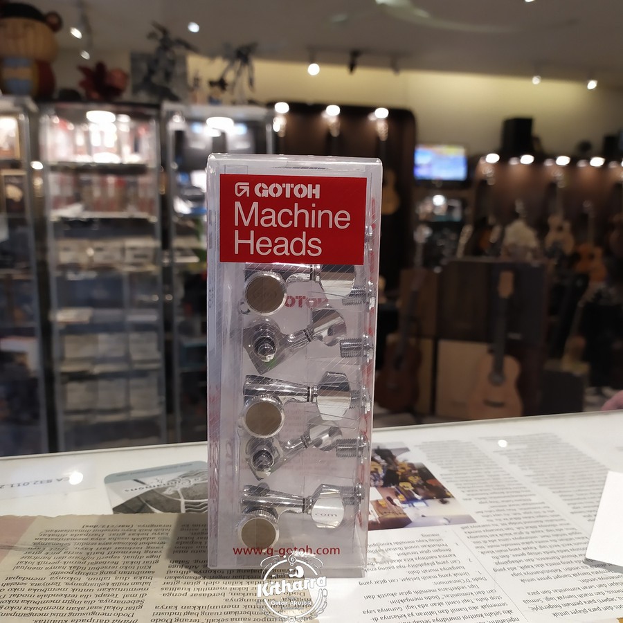 Gotoh Machine Heads SGS510 MGT-A07-L6 Chrome