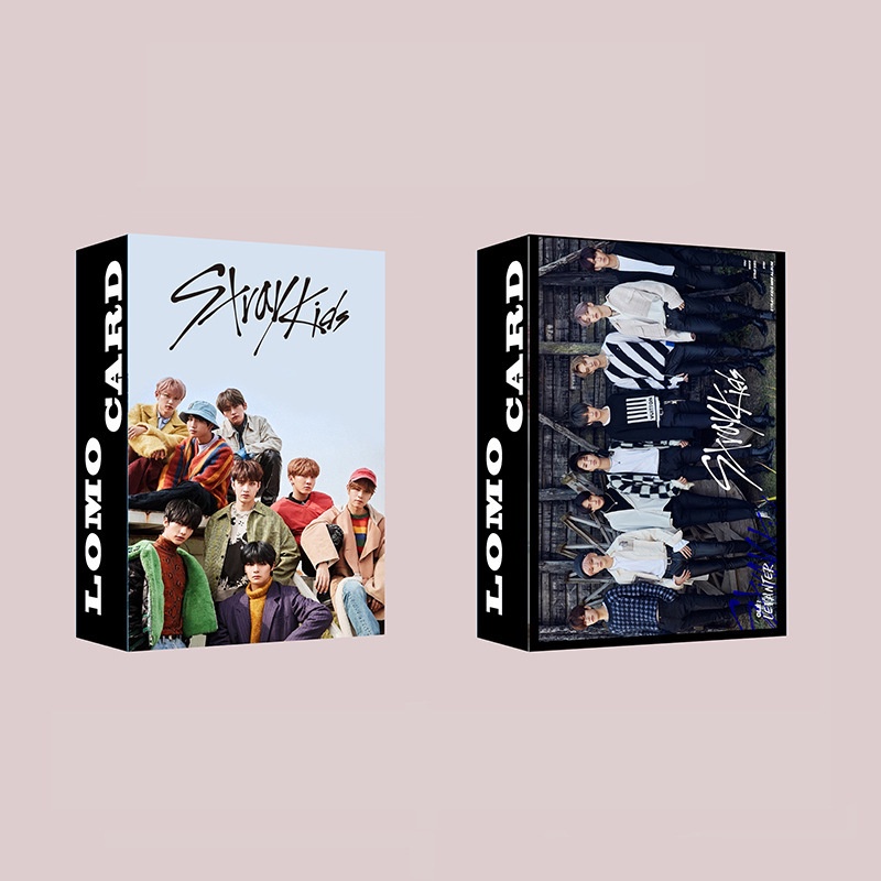 30pcs / set Kartu LOMO Foto Kpop TWICE NCT ASTRO EXO ATEEZ