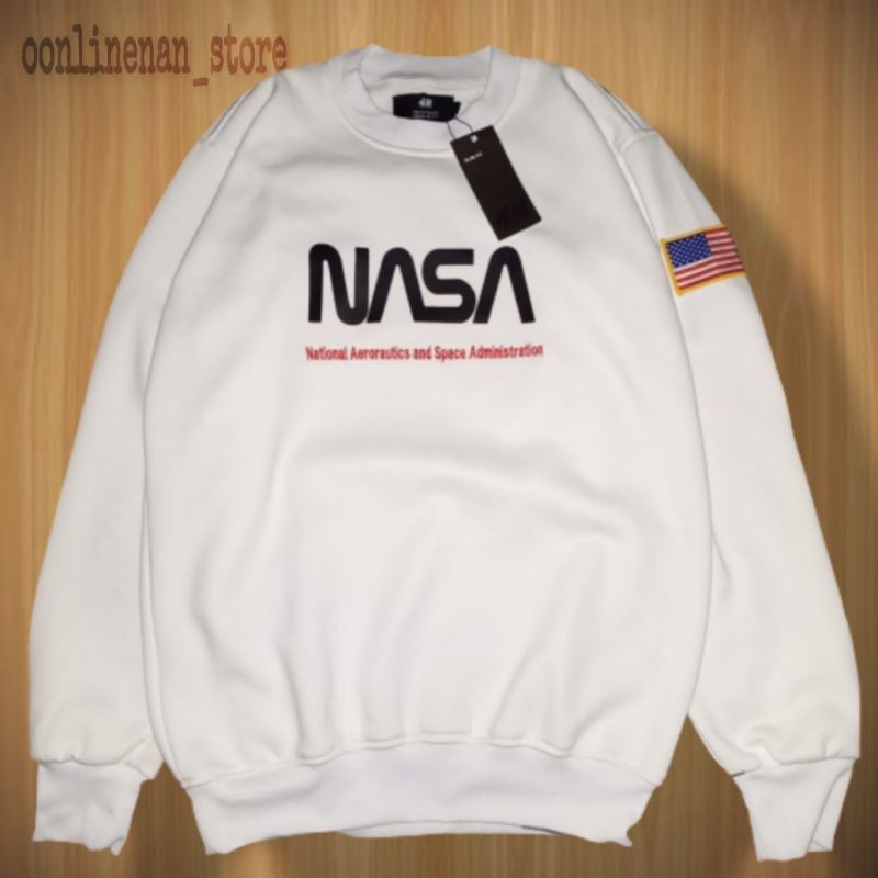 Sweaer hoodie nasa H&amp;M &amp; jaket H&amp;M nasa/ sweater H&amp;M nasa premium