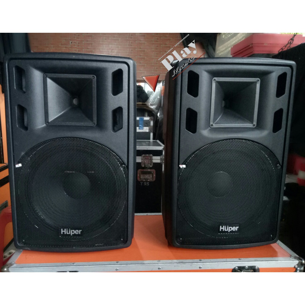 Huper HA 400 15inch speaker active original ha400 15 inc aktif monitor sound system