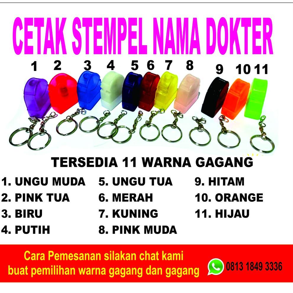 

NEW ARRIVAL Stempel nama dokter 2889 ァ