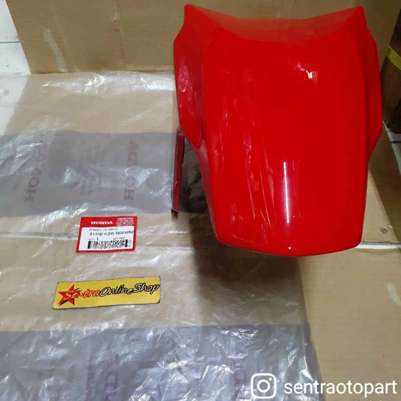 spakbor slebor depan front fender honda adv merah original hgp 61100k0wn00wrd