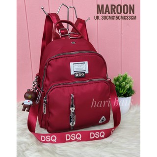 RANSEL WANITA IMPORT 2IN1 DSQI 877#