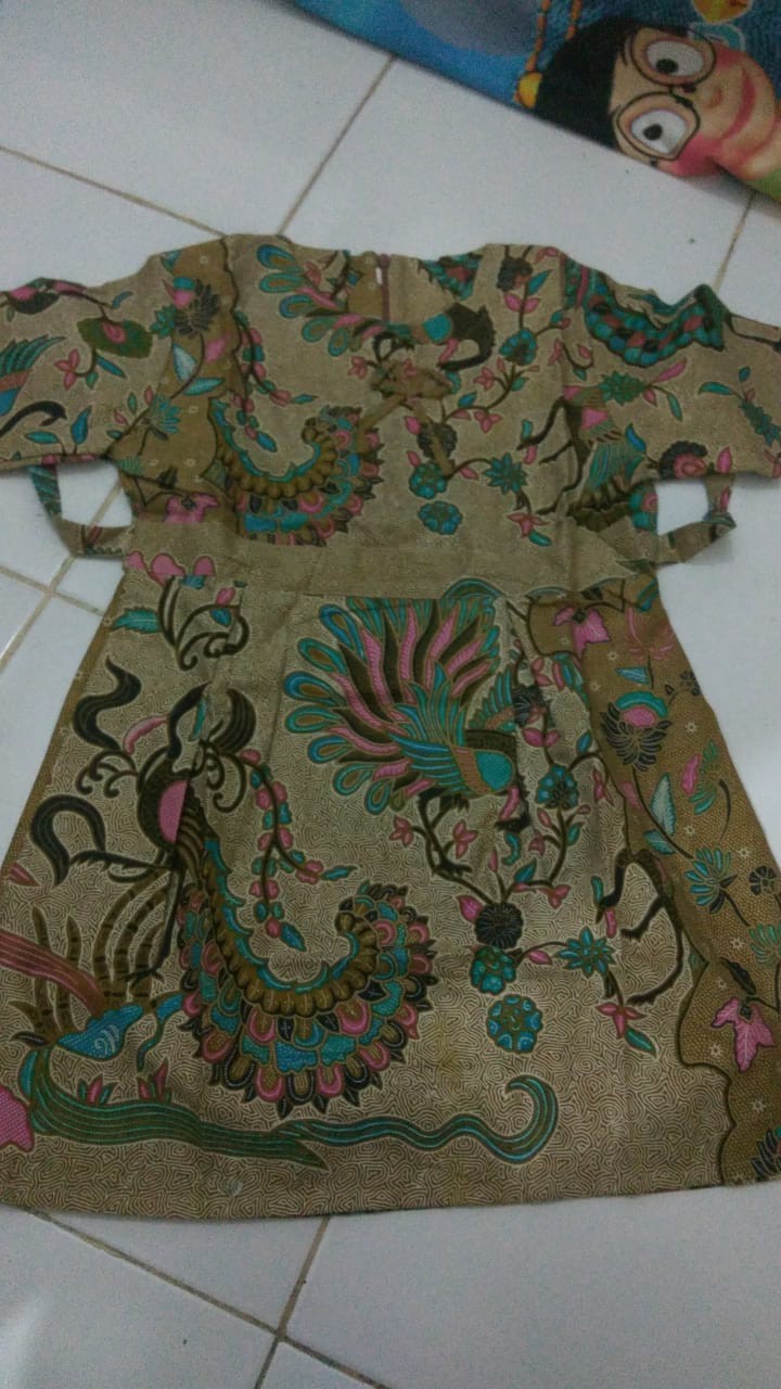 Dress Batik Anak | Baju Batik Anak Perempuan Bisa Cod