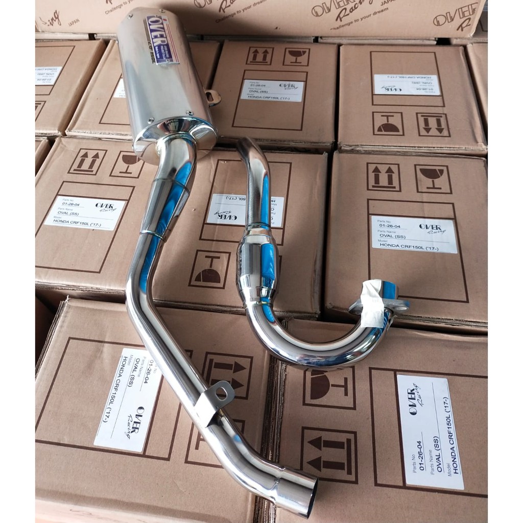 Knalpot OVER KLX 150 klx230 CRF150  wr155r nmax Original Japan 100%