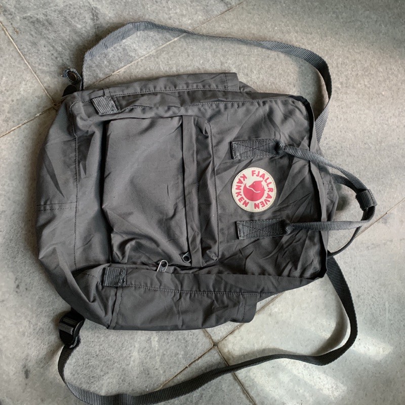 Tas backpack kanken medium second  grey
