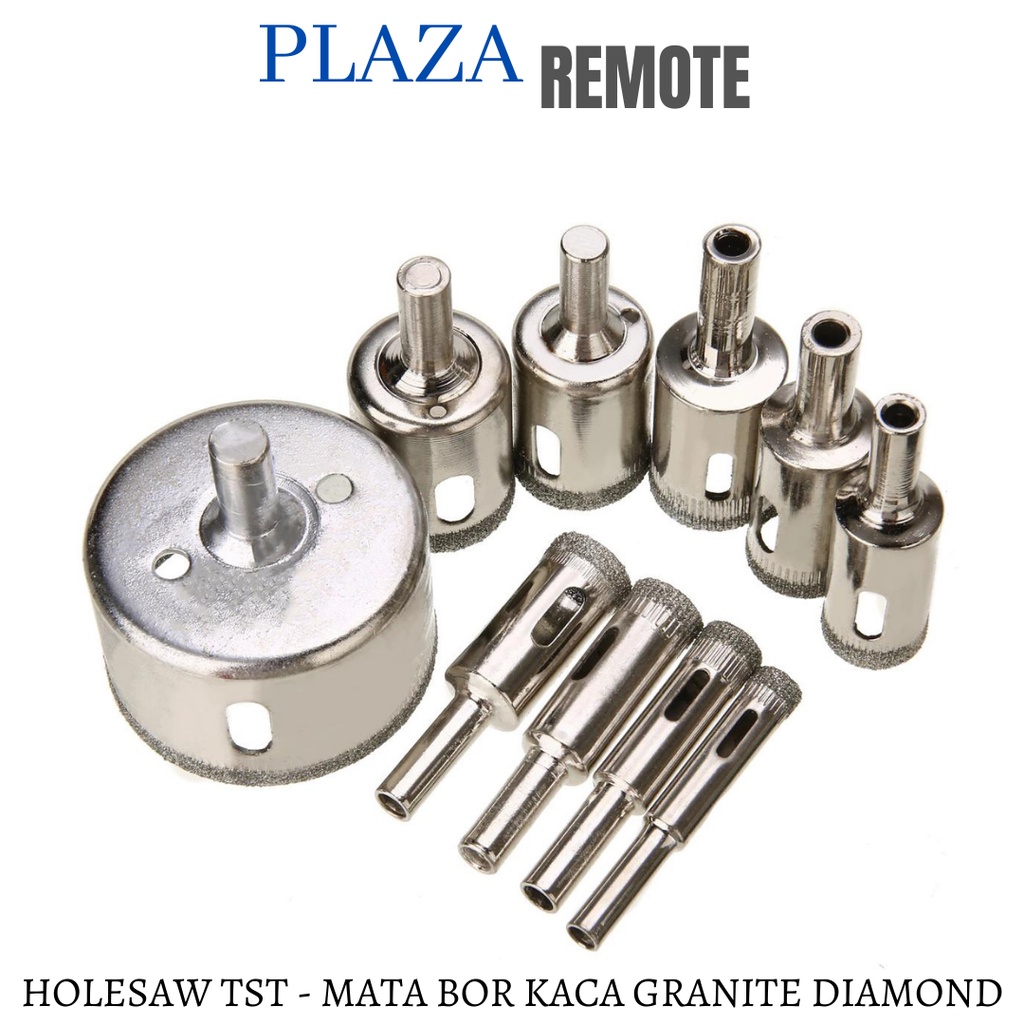 MATA BOR KACA HOLE SAW GRANITE KERAMIK DIAMOND 5 MM - 100 MM HOLE SAW DIAMOND DRILL BIT