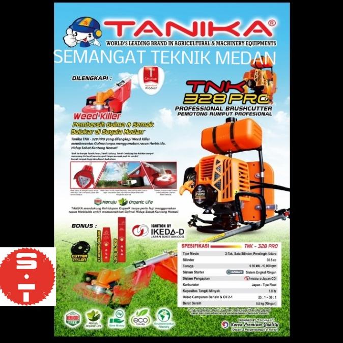 TNK328PRO MESIN POTONG BABAT RUMPUT WEED KILLER TANIKA TNK 328 PRO