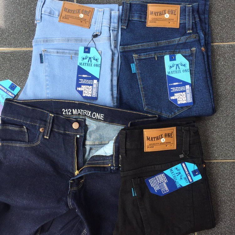 celana jeans panjang skinny semi slimfit cowo/cowok/pria murah dan grosir