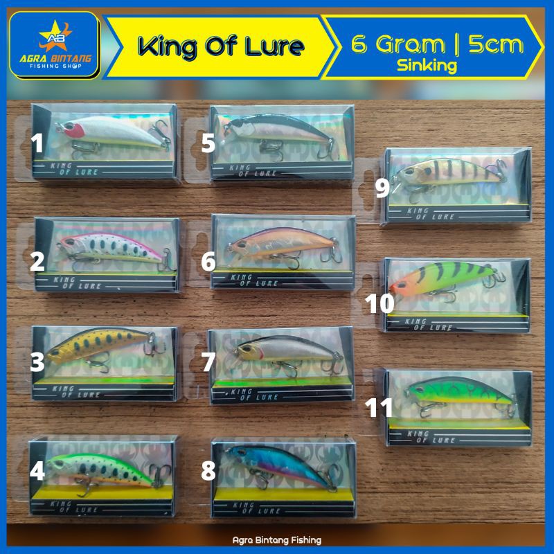LURE KING OF LURE 50s 6 gram Sinking