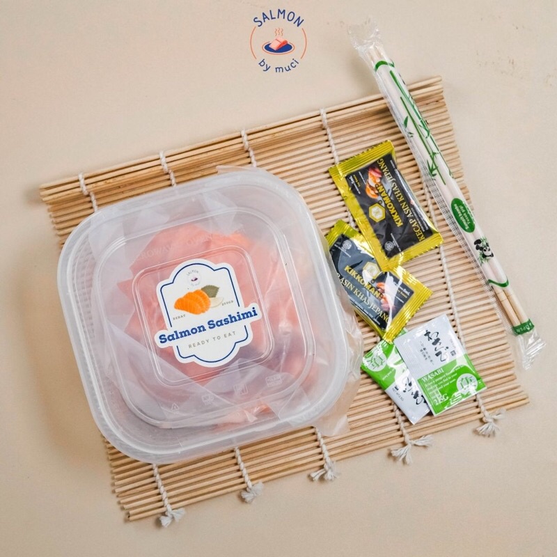 

SASHIMI Ready To Eat (include Kikkoman & Wasabi Sachet)