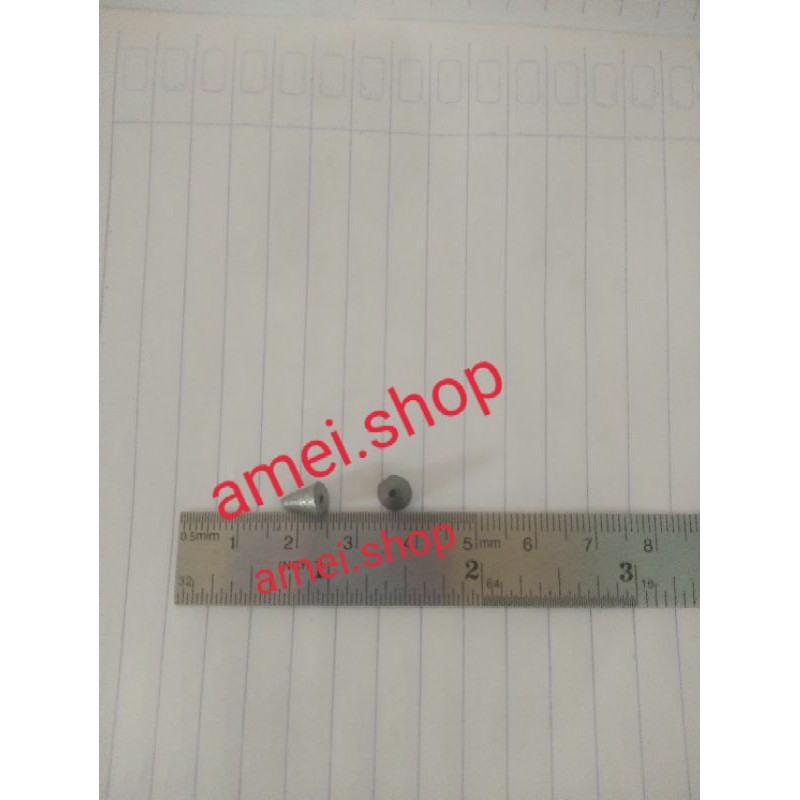 100 pcs Timah kerucut R1 memberat pancing
