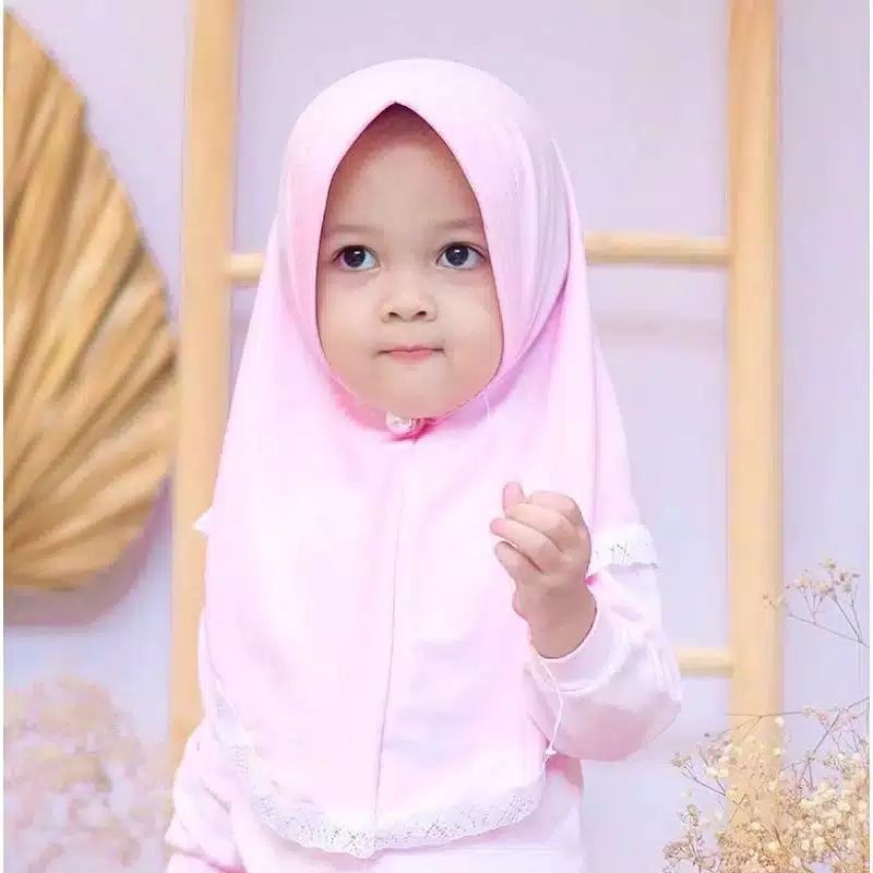 Jilbab Ped Nayla Anak Instan 0-3 Tahun Jersey Ballon Premium |Hijab Bayi Tk Lucu 1-12 Bulan |Kerudung Sekolah Baby Sd 2-6 Perempuan Newborn