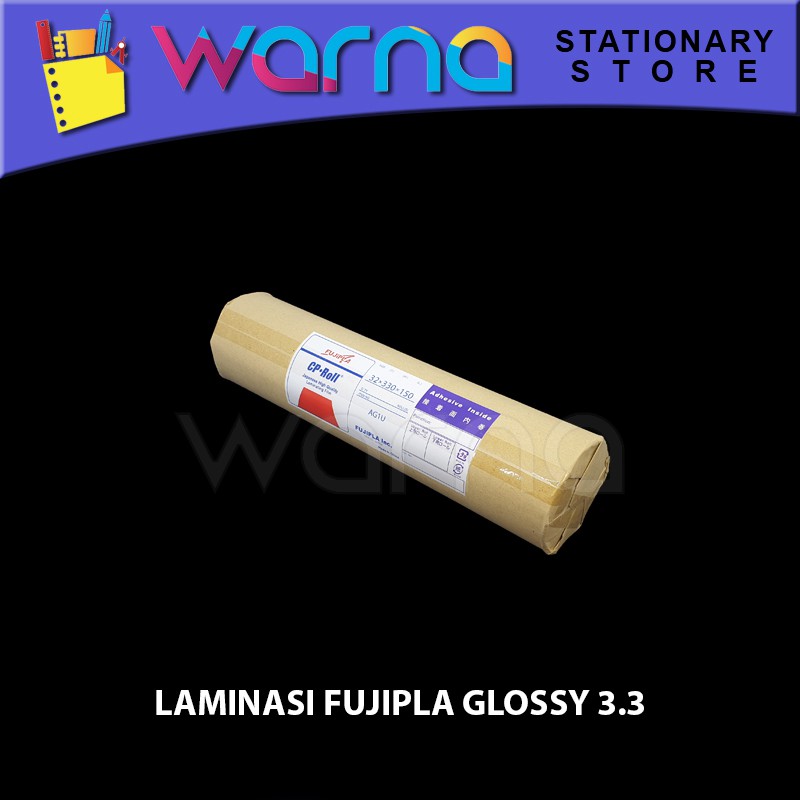 

Laminating Film Roll Fuji Glossy 32 x 330 x 150 /LAMINASI FUJIPLA GLOSSY 33