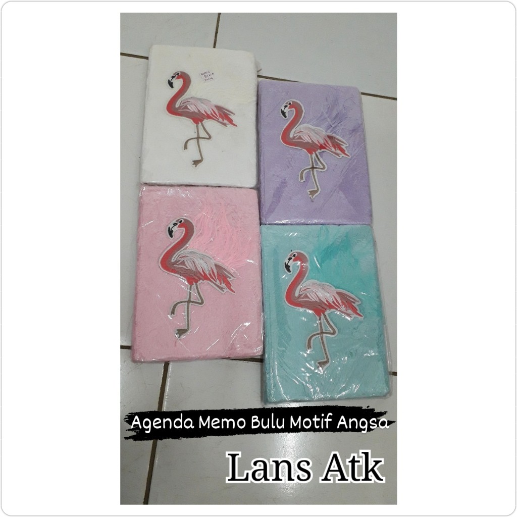 

Memo Bulu / Agenda Bulu / Diary A5 Motif Angsa 21305-3