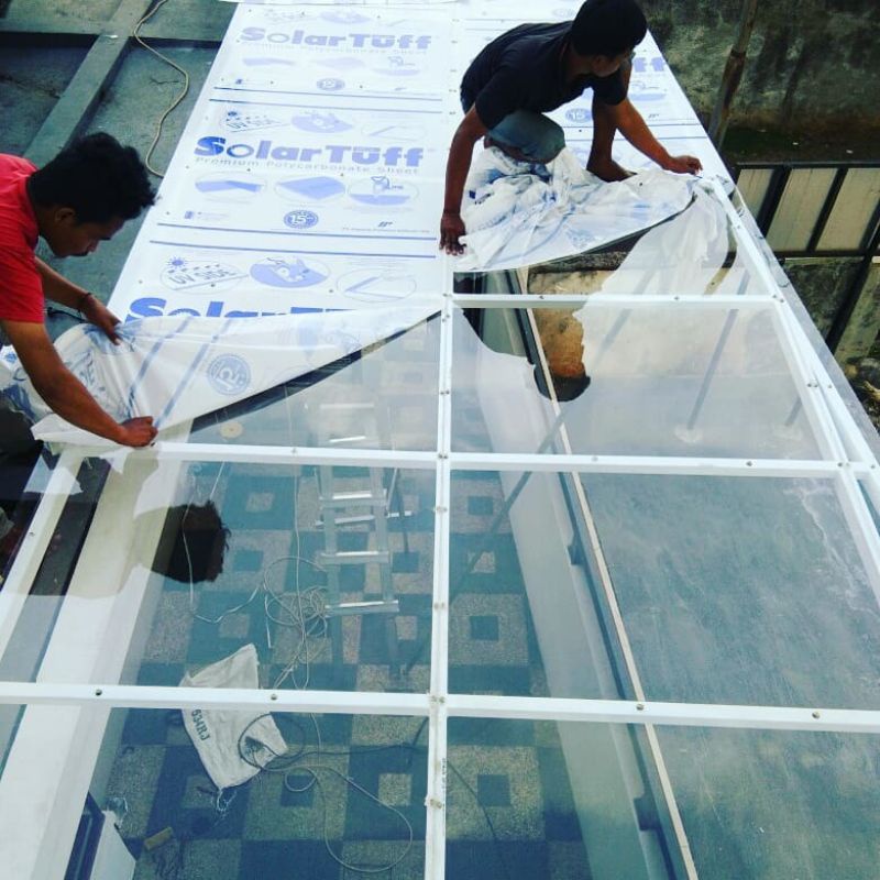 kanopi solar flat 1.2mm