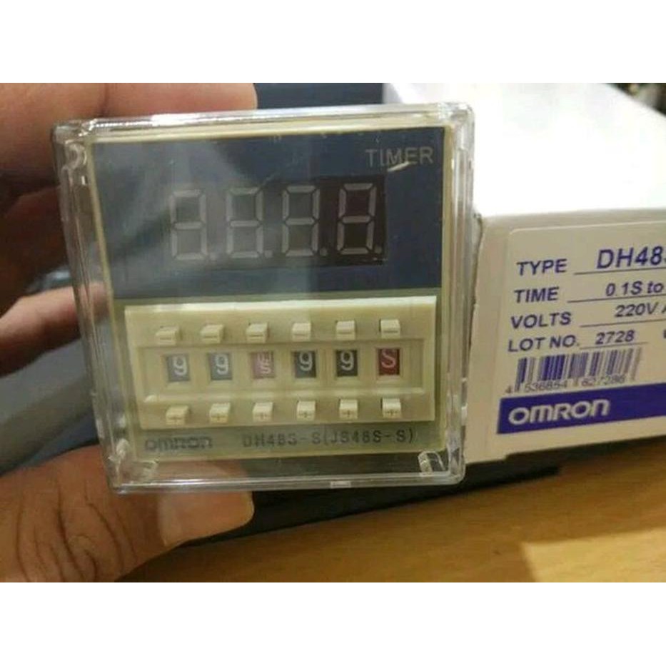Digital Timer Relay Cycle DH48S S AC 220V Mesin Tetas Telor Incubat