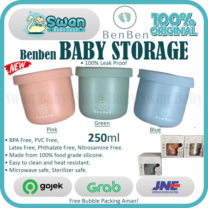 Benben Silicone Storage / Multifunction Baby Storage Food Grade