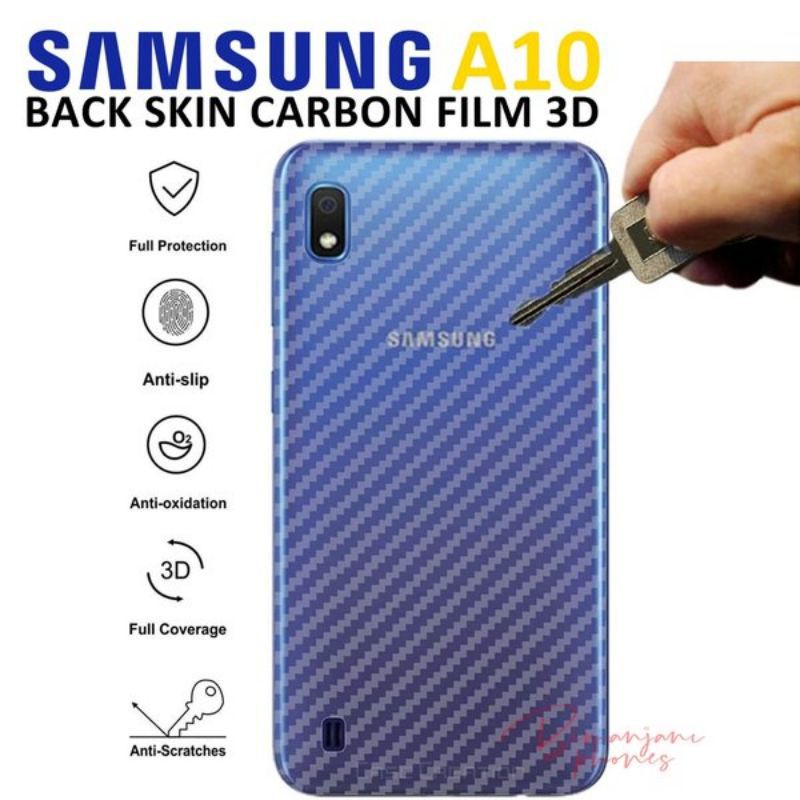 GARSKIN ANTI JAMUR SAMSUNG A10/ A10S/ A31/ A30S/ M30S/ SKINCARBON PELINDUNG-COVER
