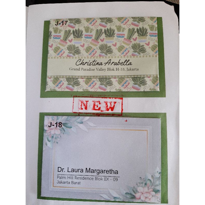 

amplop kondangan motif plus cetak nama