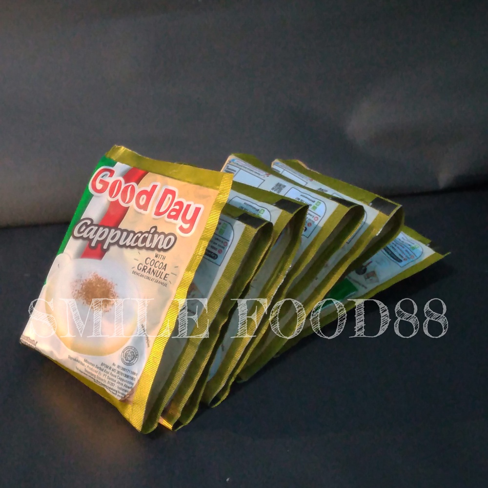 

Good Day Cappuccino Sachet 25g isi 10 sachet kopi instan