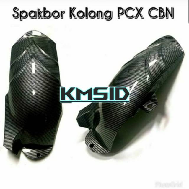 Spakbor Kolong Carbon PCX Lokal