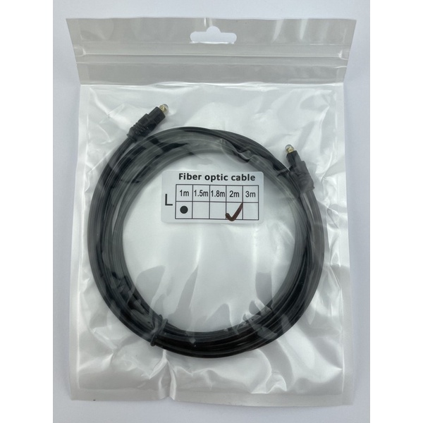 kabel toslink digital audio optical / fiber optik 1m 1.5m 2m 3m 5m 10m 20m