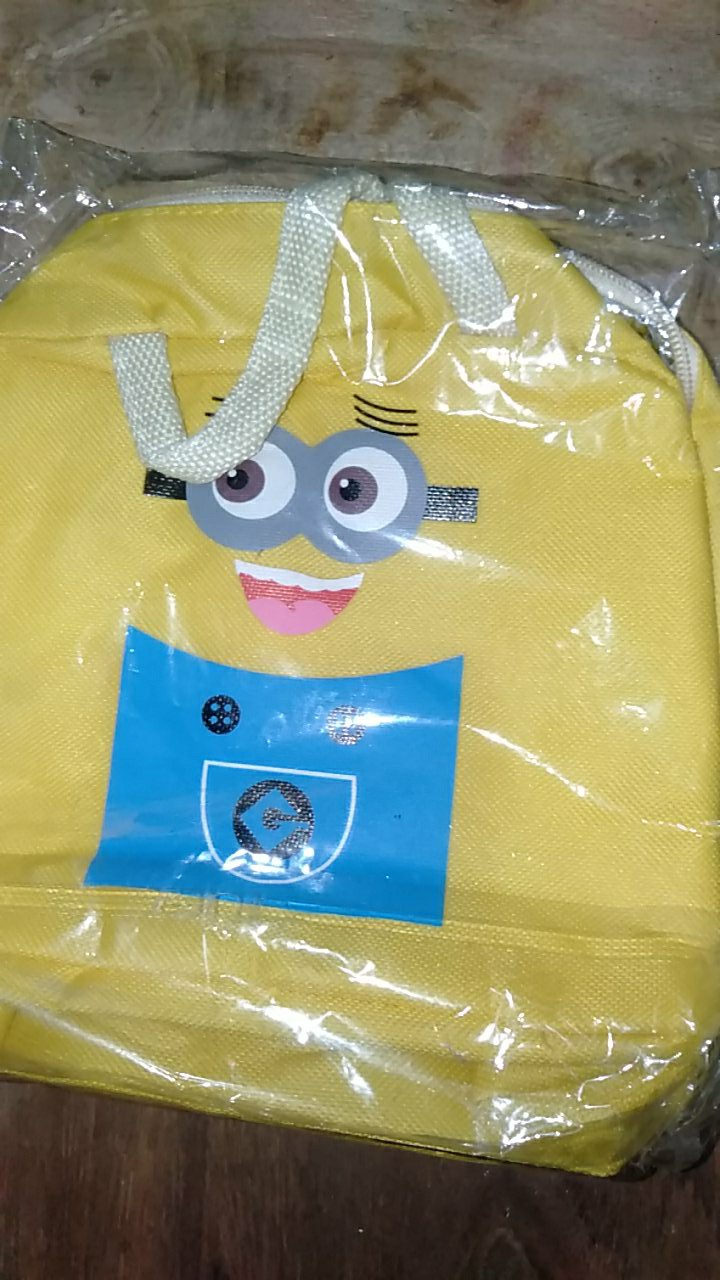 Hhm297 - Tas Makan Portable Tahan Air Motif Kartun