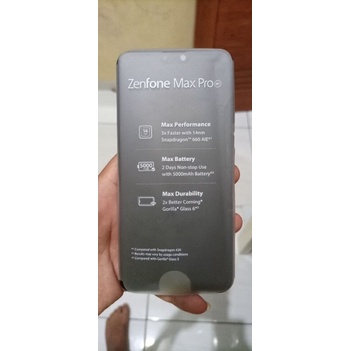 asus zenfone max pro m2 6/64gb scond mulus fullset